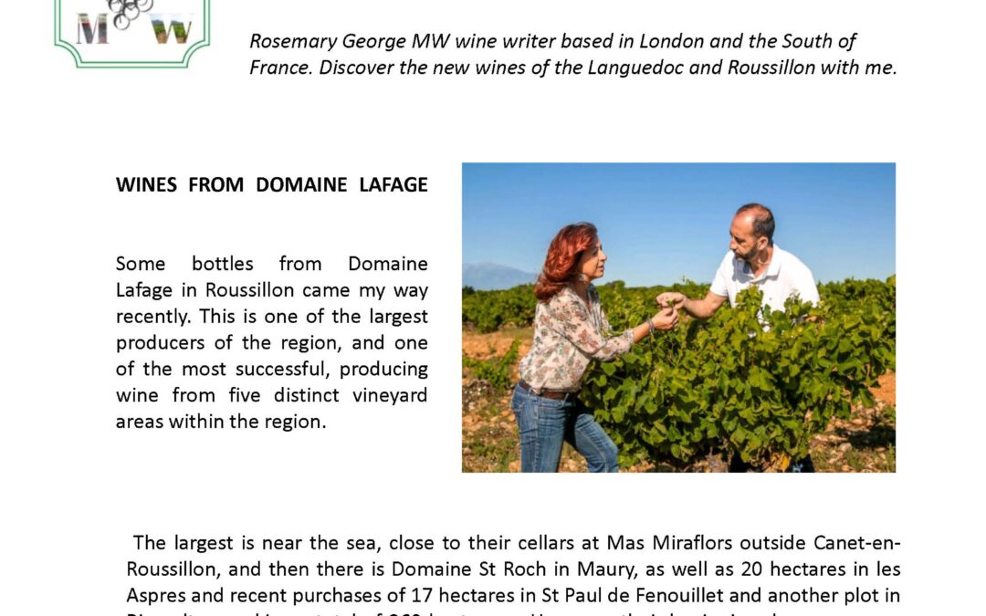 Rosemary George Domaine Lafage Triple rose Centenaire Narassa Cadireta Authentique January 2022 Page 1 394638 1080x675