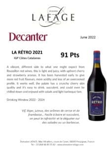 Art DECANTER Rétro 2021 91 pts June 2022 (1)