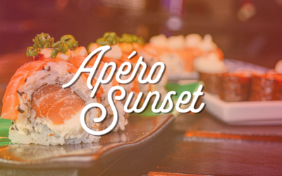 Apéro Sunset: Sushis – Jeudi 27 août